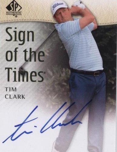 2014 SP Authentic - Tim Clark #SOTT-TC