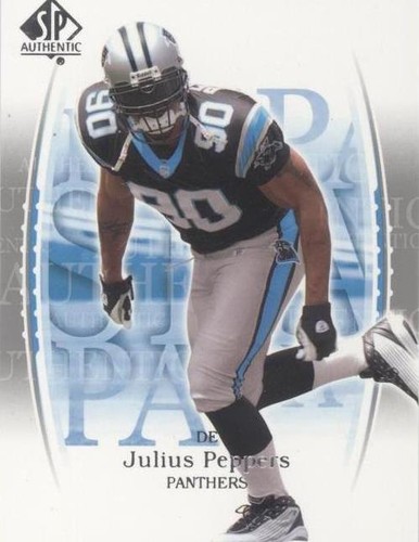 2003 SP Authentic Julius Peppers #90