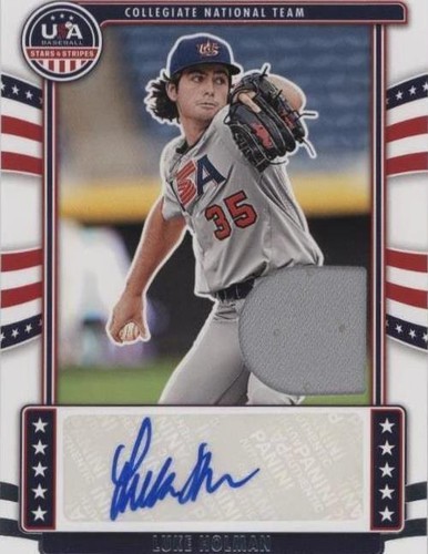 2024 Panini Stars and Stripes - Luke Holman #NTS-LH