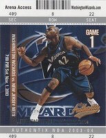 2003-04 Fleer Authentix - Jerry Stackhouse #61