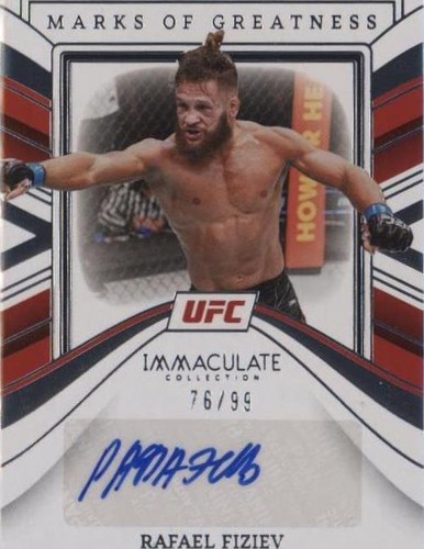 2023 Panini Immaculate Collection UFC - Rafael Fiziev #MG-RFZ