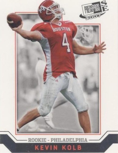 2007 Press Pass SE Kevin Kolb #9