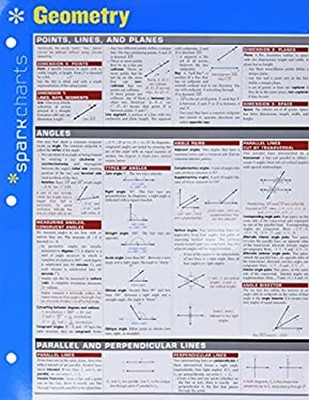 Geometry SparkCharts Hardcover SparkNotes