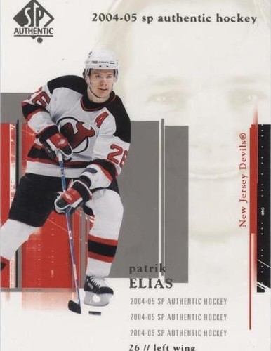 2004-05 SP Authentic - Patrik Elias #53