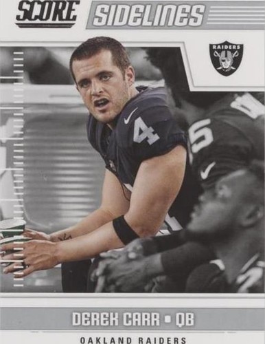 2018 Score Derek Carr #7