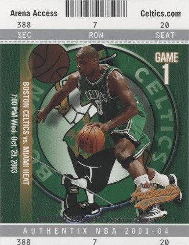 2003-04 Fleer Authentix - Antoine Walker #85