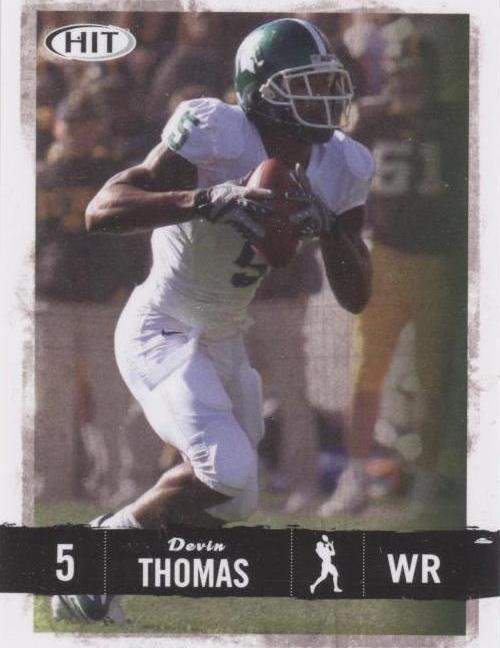 2008 SAGE Hit Devin Thomas #68