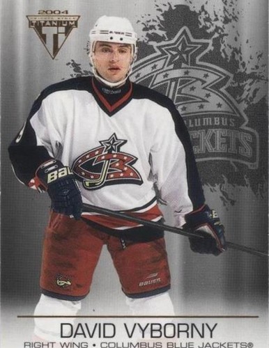 2003-04 Pacific Private Stock Titanium - David Vyborny #32