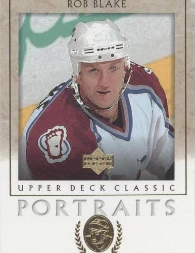 2002-03 Upper Deck Classic Portraits - Rob Blake #23