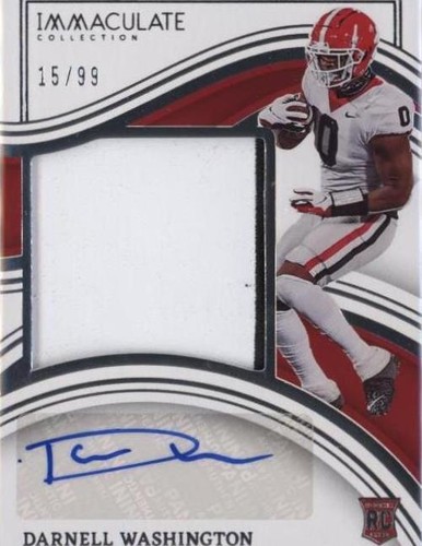 2023 Panini Immaculate Collection Collegiate Darnell Washington #44