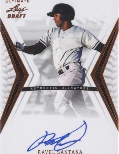 2012 Leaf Ultimate Draft - Ravel Santana #BA-RS2