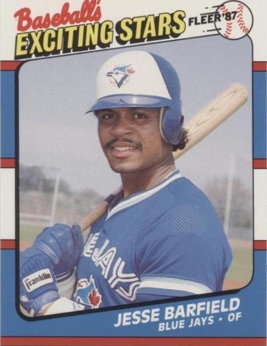 1987 Fleer Baseball's Exciting Stars - Jesse Barfield #3