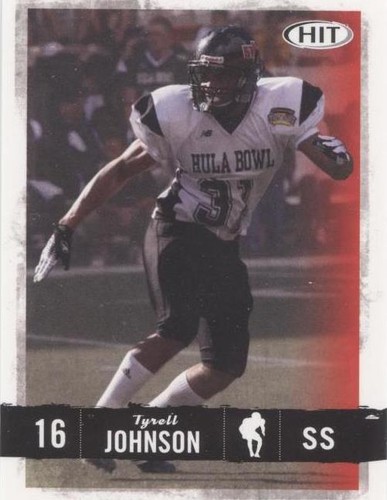 2008 SAGE Hit Tyrell Johnson #37