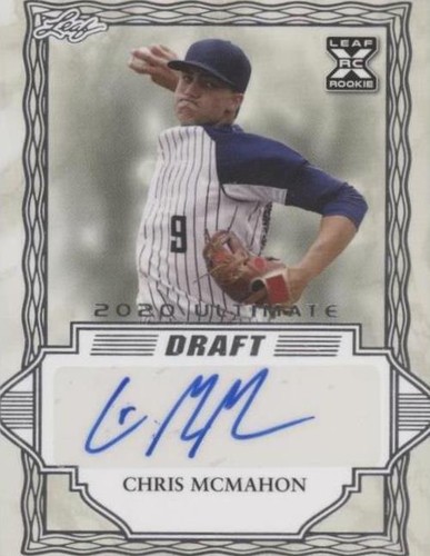 2020 Leaf Ultimate Draft - Chris McMahon #BA-CM4