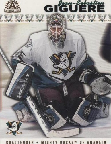2001-02 Pacific Adrenaline - Jean-Sebastien Giguere #2