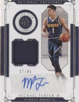 2020-21 Panini National Treasures - Michael Porter Jr. #GG-MPJ
