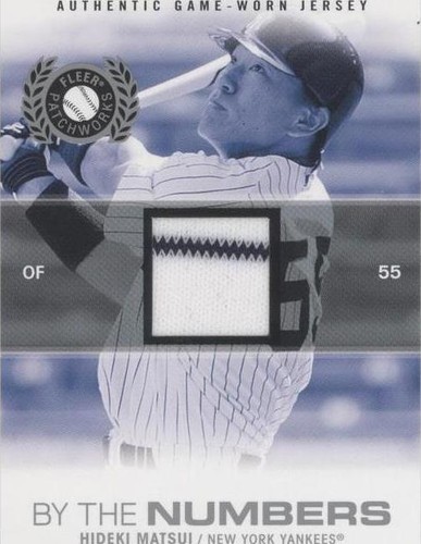 2005 Fleer Patchworks - Hideki Matsui #BTN-HM
