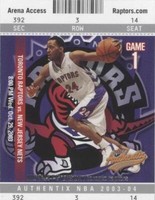 2003-04 Fleer Authentix - Morris Peterson #64