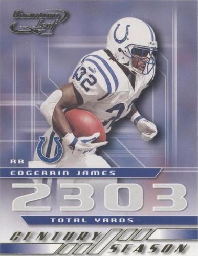 2001 Quantum Leaf Edgerrin James #CS - 43