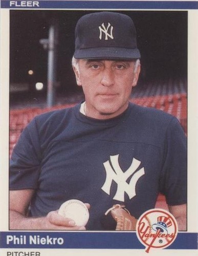 1984 Fleer Update - Phil Niekro #U-83