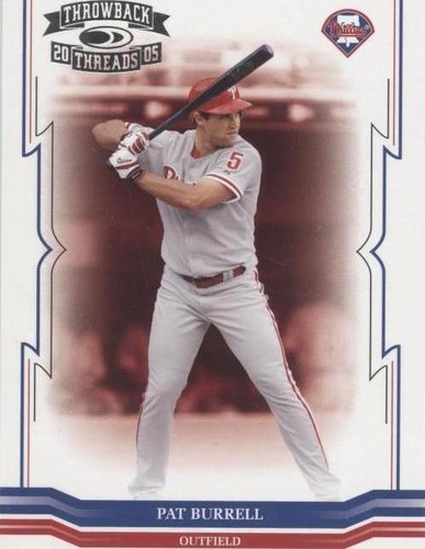 2005 Donruss Throwback Threads - Pat Burrell #154