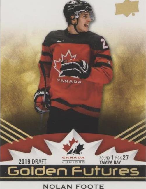 2020-21 Upper Deck Team Canada Juniors - Nolan Foote #GF-20