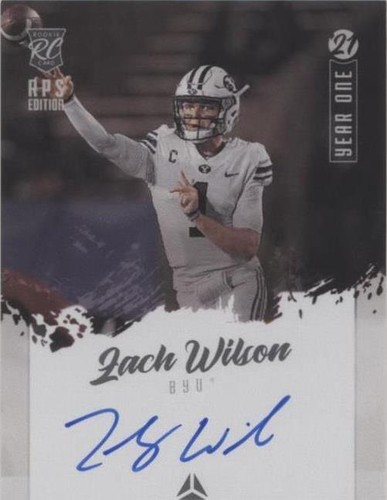2021 Panini Luminance Zach Wilson #YS-ZW