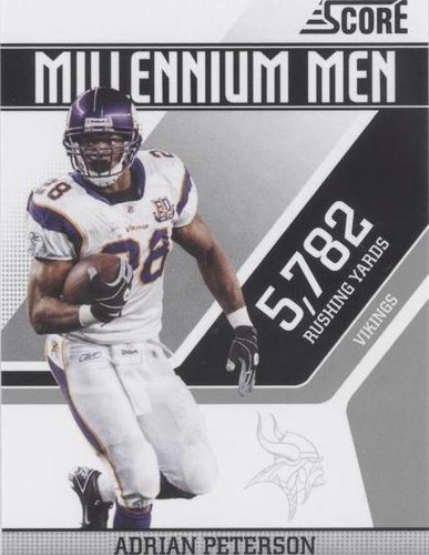 2011 Score Adrian Peterson #2