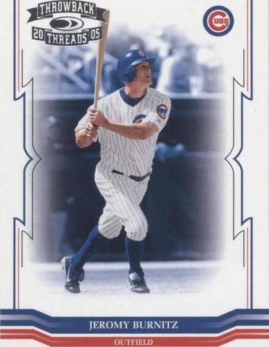 2005 Donruss Throwback Threads - Jeromy Burnitz #256