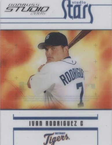 2005 Donruss Studio - Ivan Rodriguez #S-16