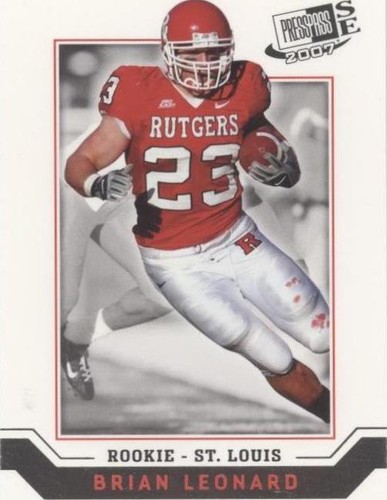 2007 Press Pass SE Brian Leonard #3