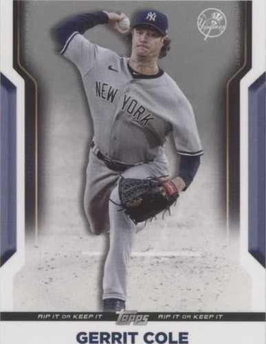 2021 Topps Rip - Gerrit Cole #51
