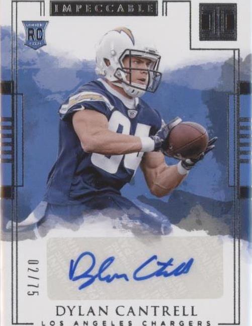 2018 Panini Impeccable Dylan Cantrell #183
