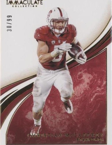 2020 Panini Immaculate Collection Collegiate Christian McCaffrey #5