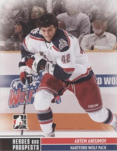 2009-10 In the Game Heroes and Prospects - Artem Anisimov #37