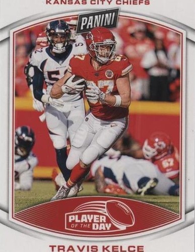 2023 Panini Player of the Day Travis Kelce #8