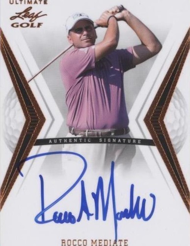2012 Leaf Ultimate - Rocco Mediate #BA-RM1