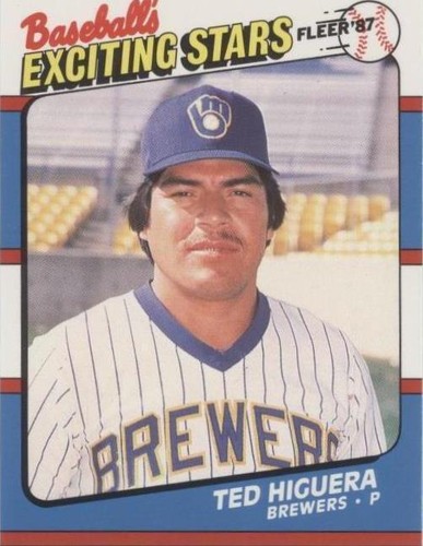 1987 Fleer Baseball's Exciting Stars - Teddy Higuera #27