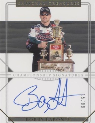 2020 Panini National Treasures - Bobby Labonte #CS-BL