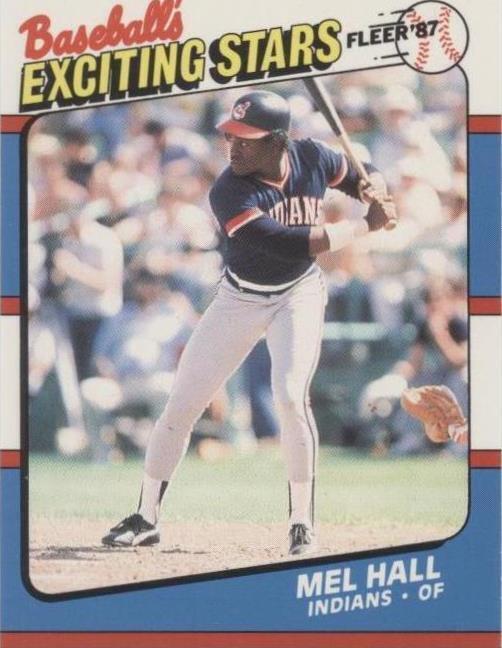 1987 Fleer Baseball's Exciting Stars - Mel Hall #21