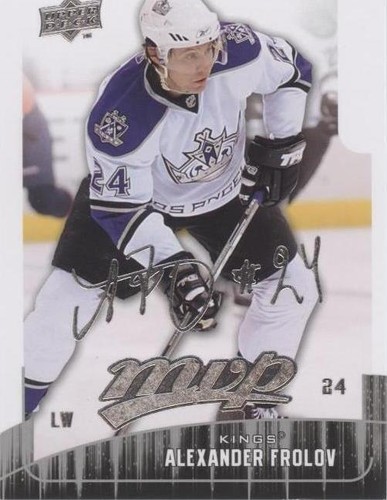 2009-10 Upper Deck MVP - Alex Frolov #160