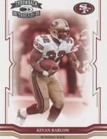 2005 Donruss Throwback Threads Kevan Barlow #124