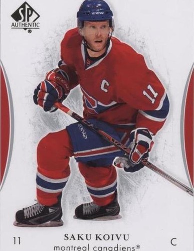 2007-08 SP Authentic - Saku Koivu #16