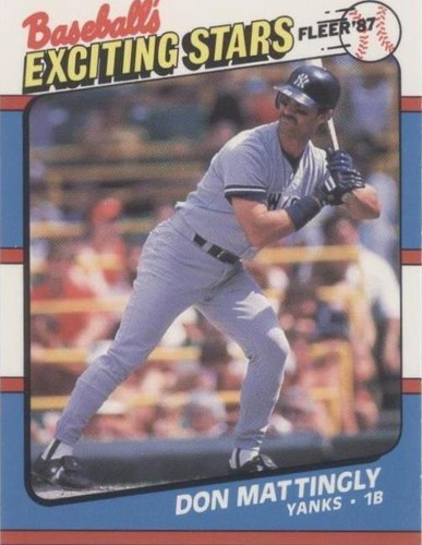 1987 Fleer Baseball's Exciting Stars - Don Mattingly #33