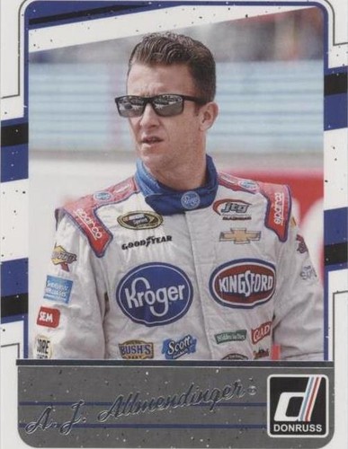 2017 Panini Donruss NASCAR - A.J. Allmendinger #59