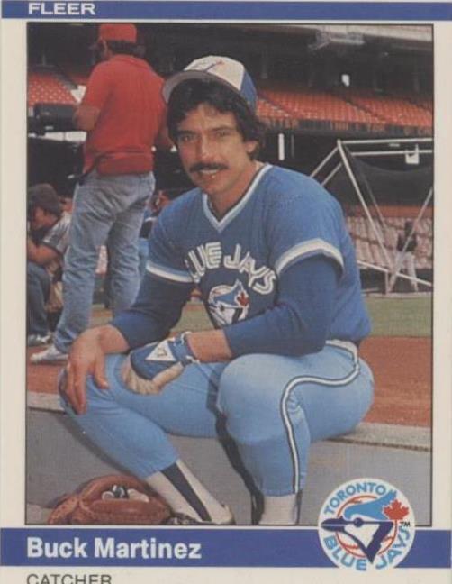 1984 Fleer - Buck Martinez #161