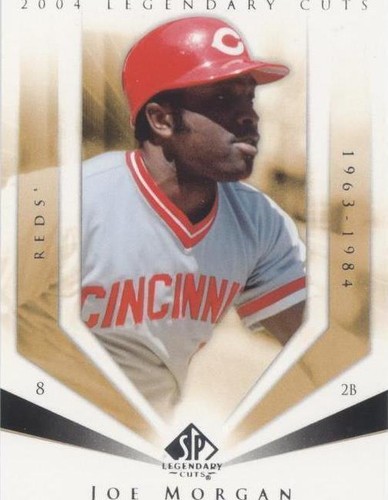 2004 SP Legendary Cuts - Joe Morgan #58