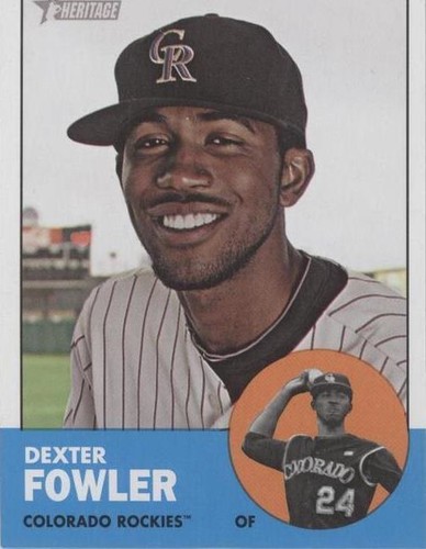 2012 Topps Heritage - Dexter Fowler #217