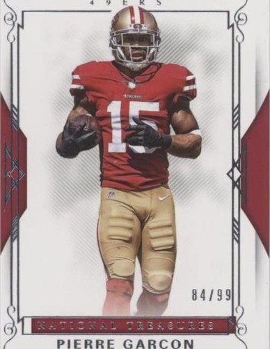 2017 Panini National Treasures Pierre Garcon #80