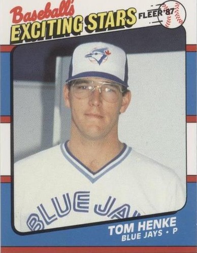 1987 Fleer Baseball's Exciting Stars - Tom Henke #25